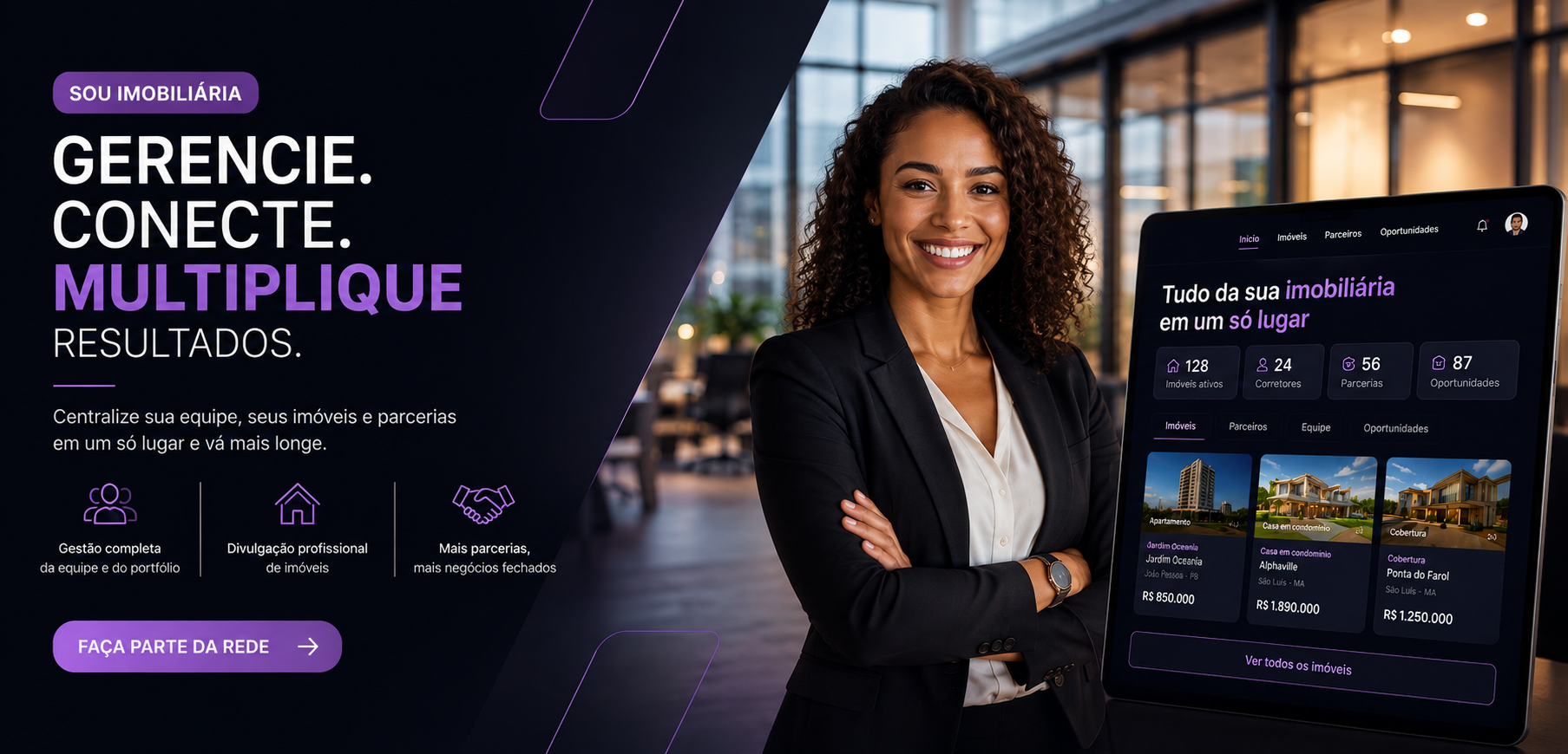 Sou Imobiliária - Gerencie. Conecte. Multiplique Resultados.